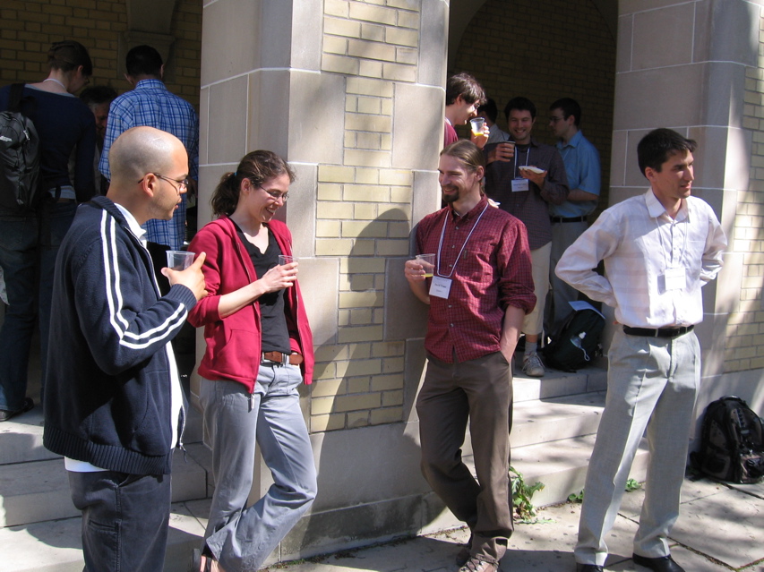 Left to right: Cesar Aguilar, Elsa Hansen, David Tyner, Dmitry Voytsekhovsky