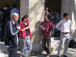 Left to right: Cesar Aguilar, Elsa Hansen, David Tyner, Dmitry Voytsekhovsky